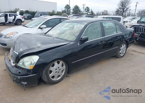 2002 Lexus Ls 430 z USA, uszkodzony, nr VIN JTHBN30F420086768
